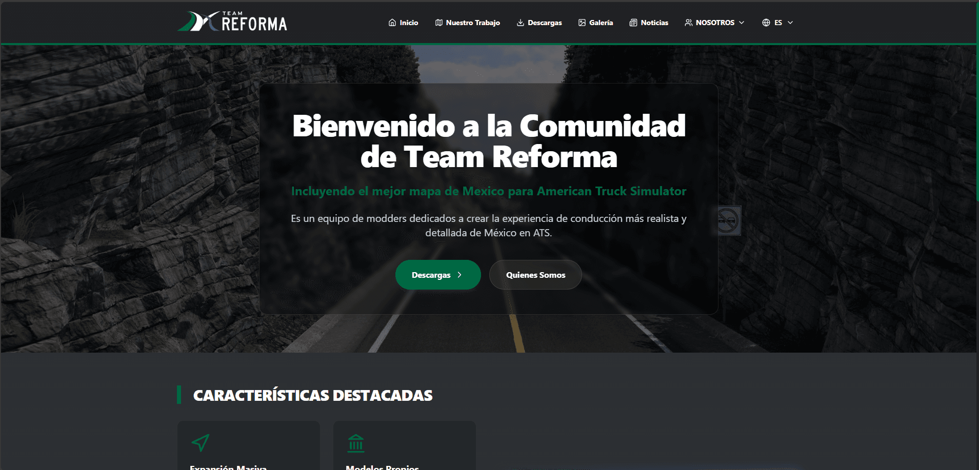 Web Team Reforma Map