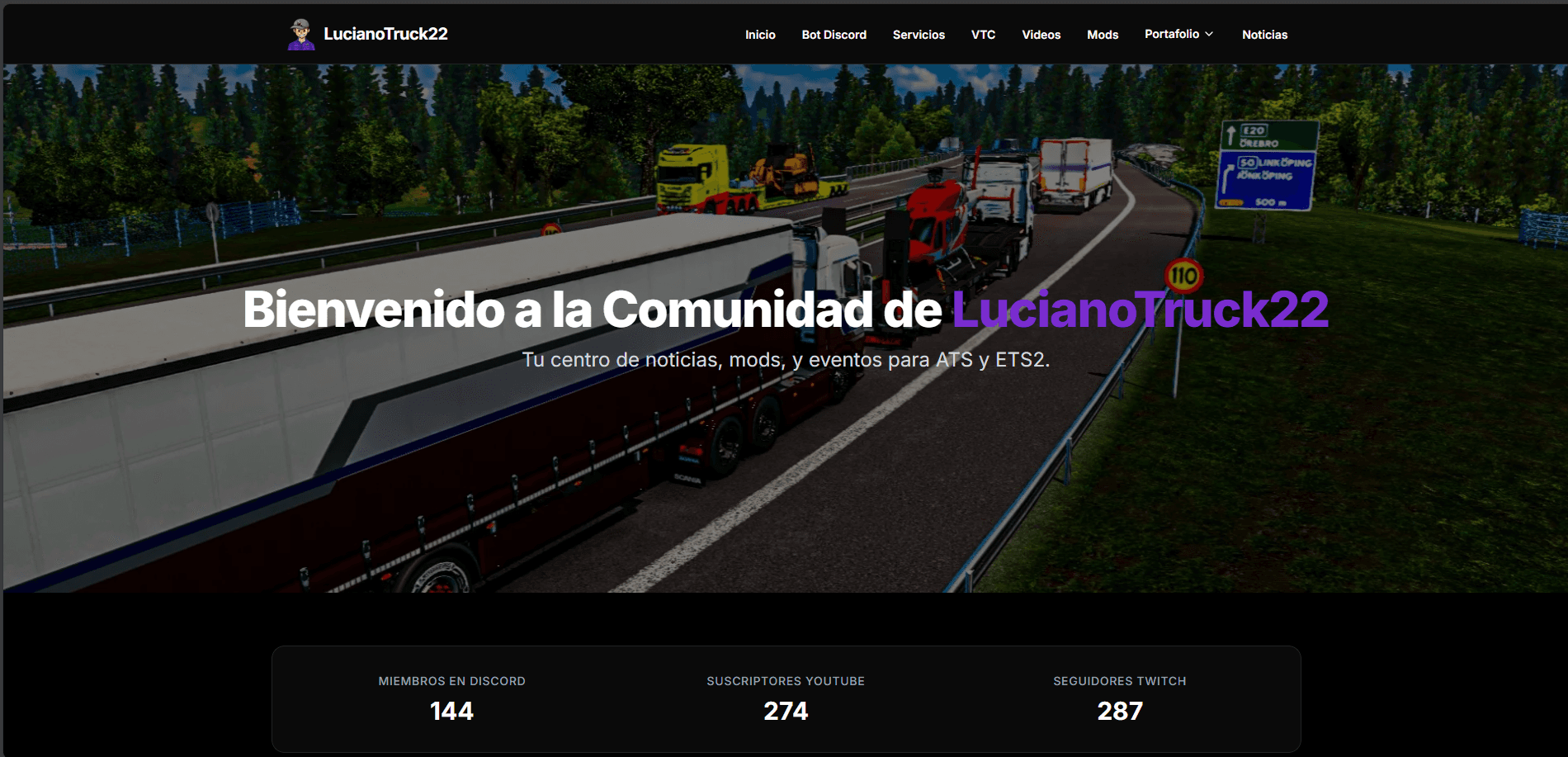Web LucianoTruck22