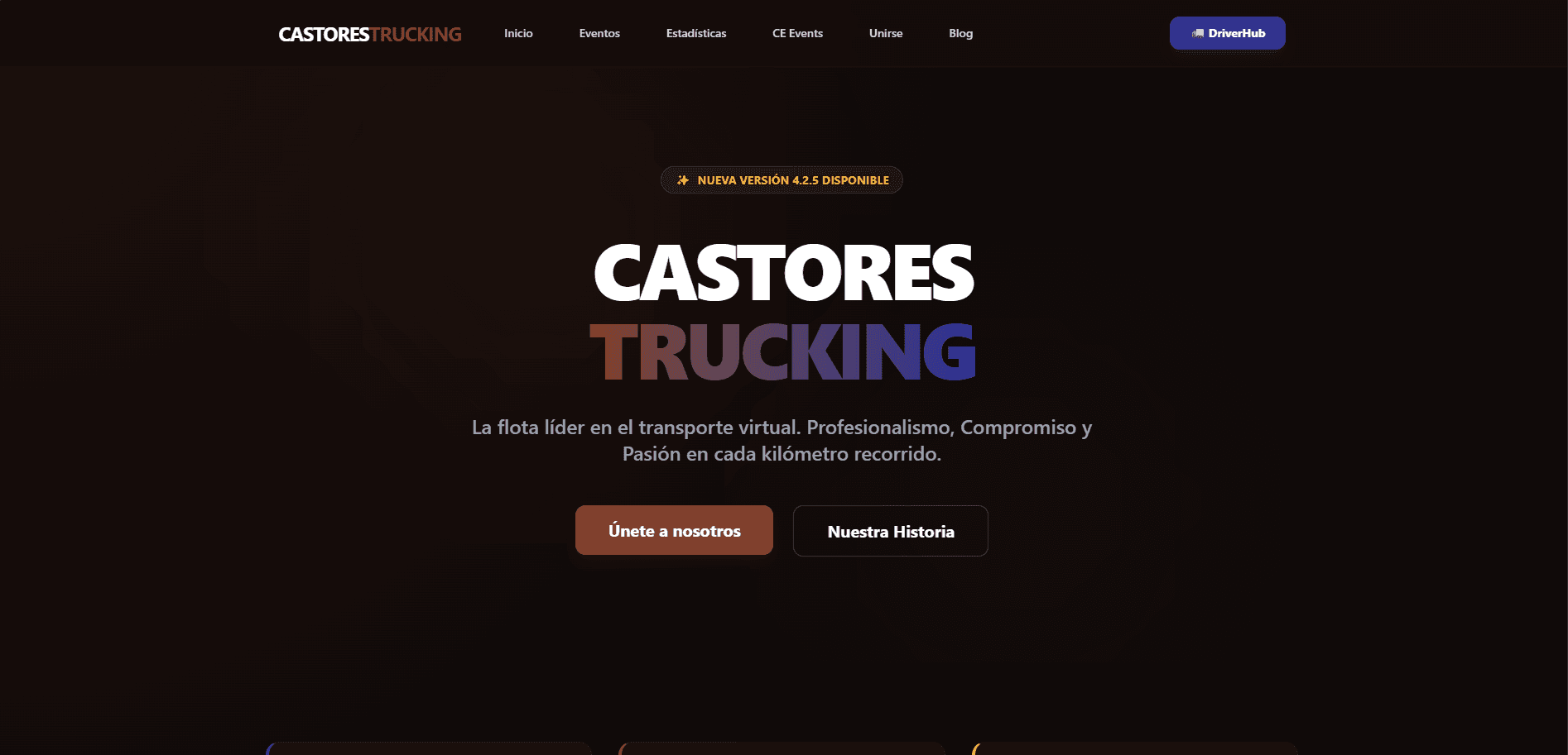 Web Castores Trucking